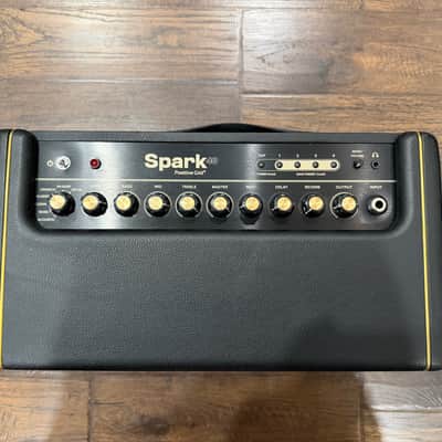 Positive Grid Spark 40 1st Gen Guitar Amp - Works Great, Minor Cosmetic Wear image 2