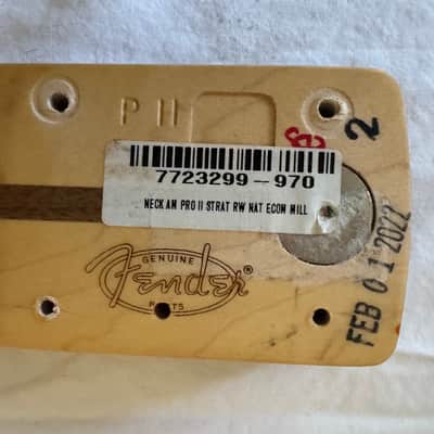2022 Fender American Pro II Stratocaster Neck image 6