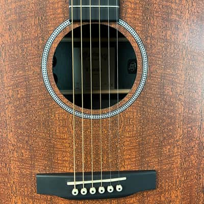 Martin D-X1E Mahogany Acoustic-electric Guitar, Figured Mahogany Pattern, Soft Case, Free Shipping, 697 image 4