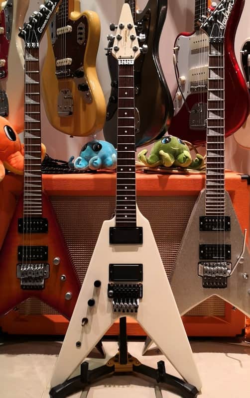 Fernandes BSV-70 1985 Aged White LH Lefty Left-Handed Southpaw Zurdo Gaucher Linkshänder image 1