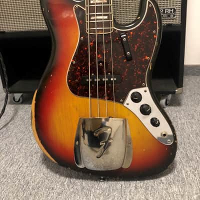 Fender Jazz Bass 1972 - Sunburst Vintage image 2