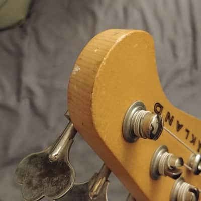 Lakland Jerry Scheff 2001 Natural Fretless SUPER RARE Flame Maple 4 String. image 11