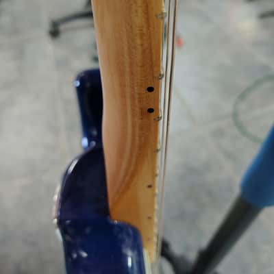 Fender Deluxe Stratocaster 2016 - Transparent Sapphire Blue image 11