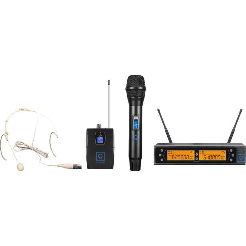 Oqan QWM-2 Dual Combo - Doppio Radiomicrofono Palmare + Archetto image 1