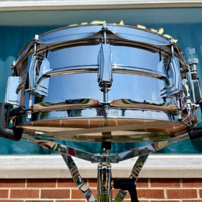 1970s Ludwig 5x14 Supraphonic LM400 Snare Drum image 2