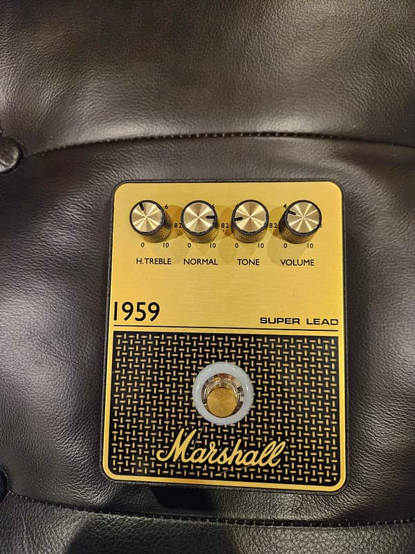 LNIB Marshall 1959 Super Lead Pedal 2025 - Black & Gold image 1