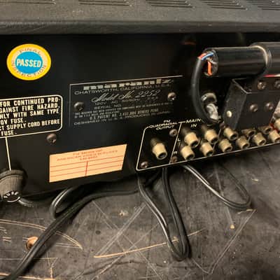 Marantz 2252 Vintage Stereo Receiver 1970s Silver image 8