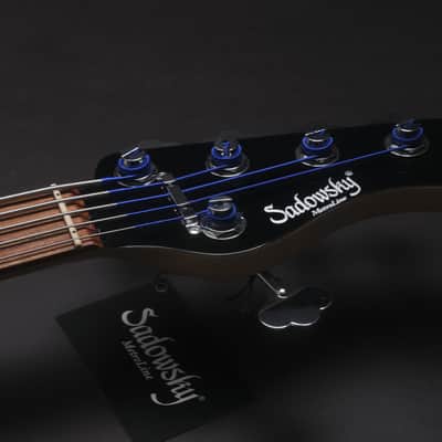 Sadowsky P-Bass Bass Freaks Ltd 5 - Solid Black image 5
