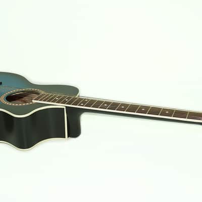 Guitar New Seven 7 Strings Acoustic Guitar Сutaway, made in Ukraine image 10