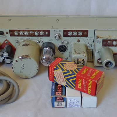 Very Cool Webster Electric WSC 515 Tube Compressor Microphone Pre amp Altec 438 EMI RS 124 image 23
