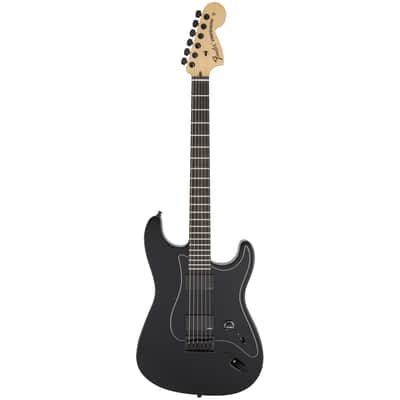 Fender Jim Root Stratocaster Flat Black image 1