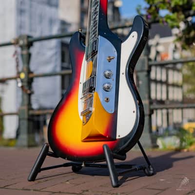 1965-1966 Mosrite Mel-o-bar 10-string Tritone Burst image 1