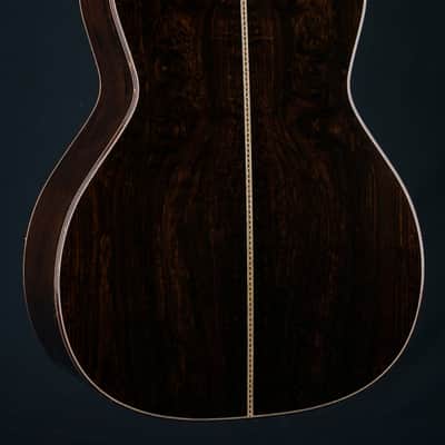 Santa Cruz H13 41 African Blackwood and Moon Spruce Sunburst Custom NEW image 16