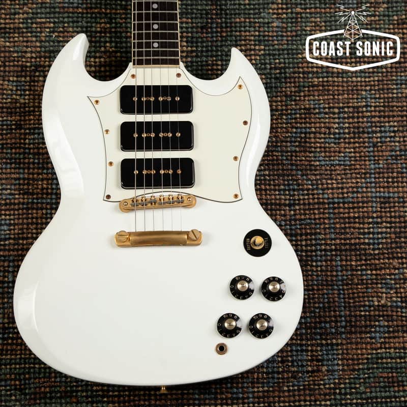 1990 Greco SS-70S 3 Pickup P90 SG Made in Japan | Reverb