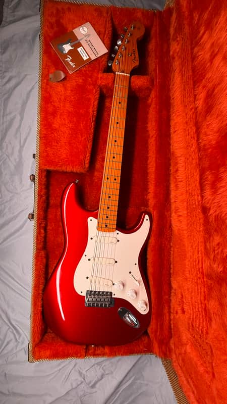 Fender American Stratocaster 1984 Fullerton V57 Reissue Candy Apple Red (Rare! Read Description!) image 1