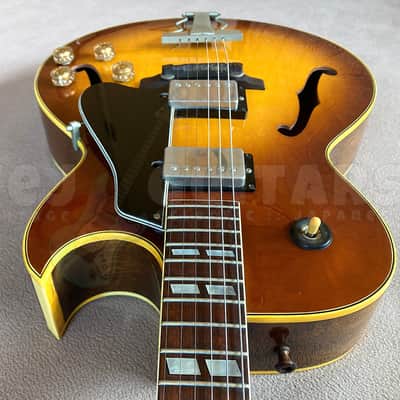 GRECO FA-700 1982 w/HSC ES-175 FULL BODY ARCHTOP VINTAGE JAPAN