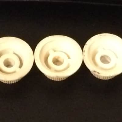 Fender Stratocaster knobs 1962 White image 4
