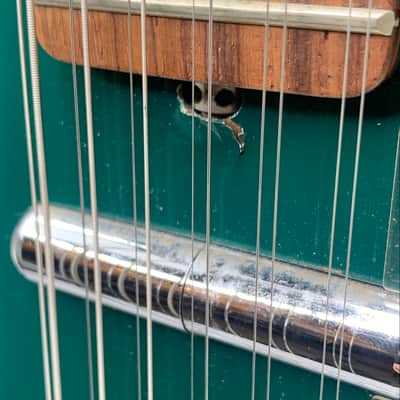Jerry Jones Neptune 12 String 1998 - Rare Green image 9