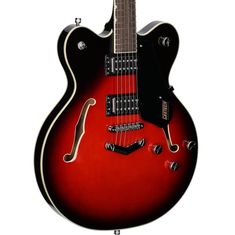 Gretsch G5622 Electromatic Center Block Double-Cut Electric Guitar, Claret Burst image 1