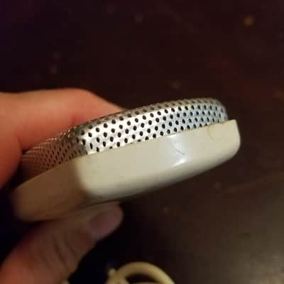 Shure XLR Wollensak Space Age B-162-4 Harp Mic 1956 Chrome / White image 4