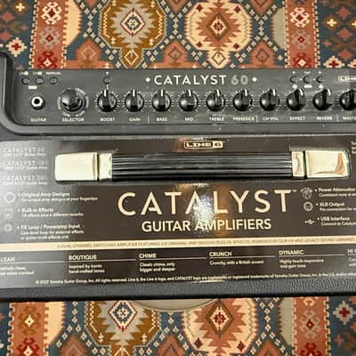 Line 6 Catalyst 60 2-Channel 60-Watt 1x12" Modeling Guitar Combo 2022 - Present - Black image 3