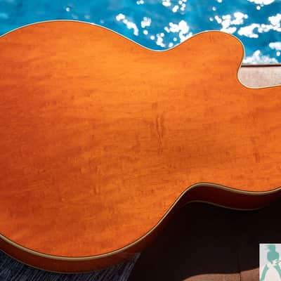 2006 Gretsch G6120-1960 Nashville Reissue - w Original Bigsby - Western Orange - Made in Japan image 11