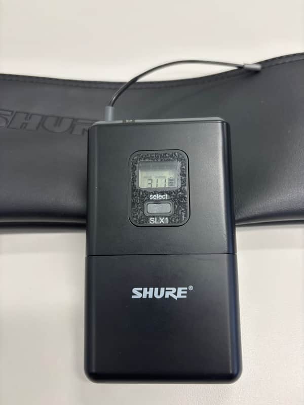 Shure SLX1 Wireless Bodypack Transmitter - Black image 1