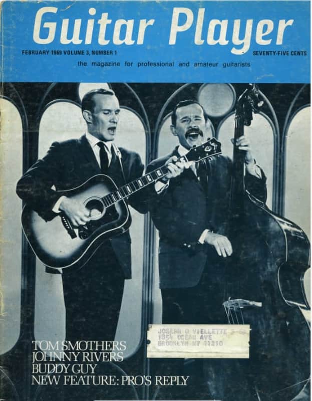 Guitar Player Magazine February Issue 1969 image 1