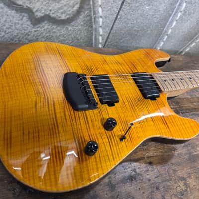 Music Man Sabre amber burst image 4
