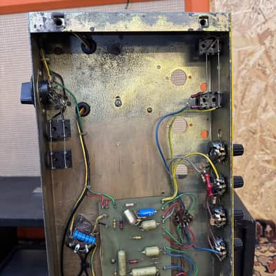 Vintage 1970s Carlsbro 50 Top *Drake Transformers* Guitar Valve Amplifier Head image 19