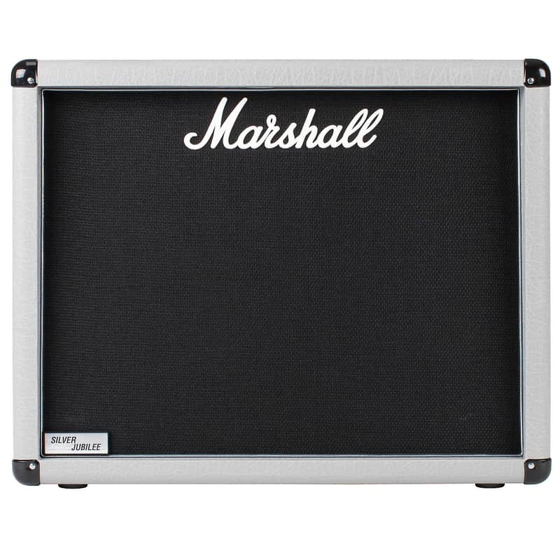 Marshall Studio Jubilee 2536 "Silver Jubilee" 140-Watt 2x12" Guitar Speaker Cabinet image 1