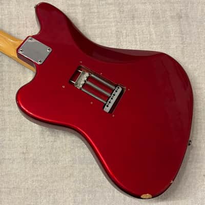 1997 Squier Jagmaster Vista Series Candy Apple Red 24" Scale 1st Issue MIJ Japan image 13