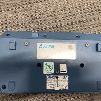 Aviom A-16II Personal Mixer 2010s - Blue (For Parts) image 2