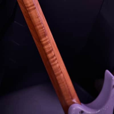 Strandberg Guitars Classic 6 w/ flame maple neck - Lilac Sparkle Gloss image 9