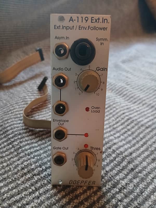 Doepfer A-119 Ext.In External Input / Envelope Follower 2000 - Silver image 1