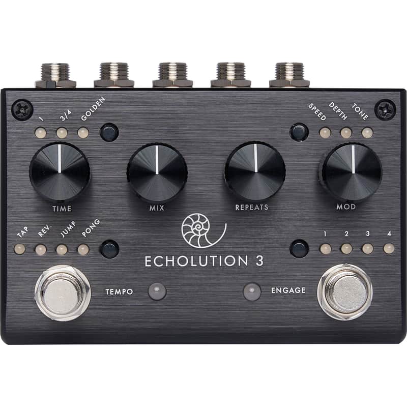 Used Pigtronix Echolution 3 Stereo Multi-Tap Delay Guitar Effects Pedal image 1