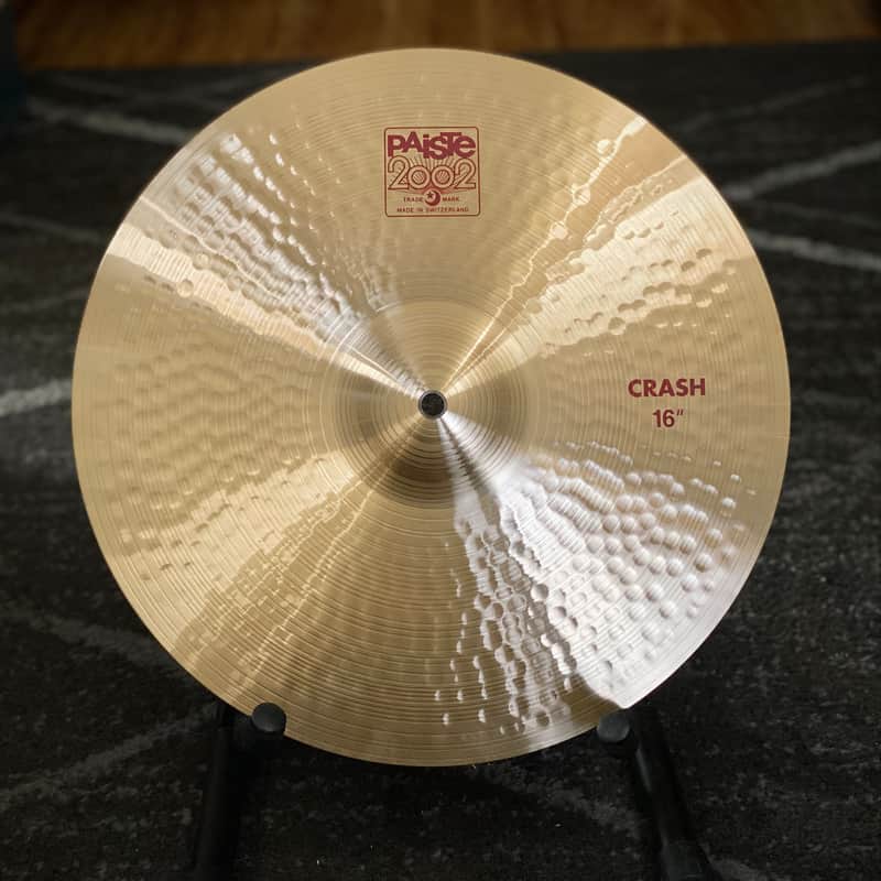 Paiste 16" 2002 Crash Cymbal image 1