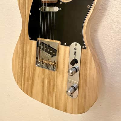 Squier Tele Partscaster Paulownia Body Lacquer Finish 2026 - Natural image 9