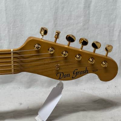 Grosh Guitars USA NOS Vintage T Singlecut Guitar with COA + Case 2016 - Two Tone Burst image 7