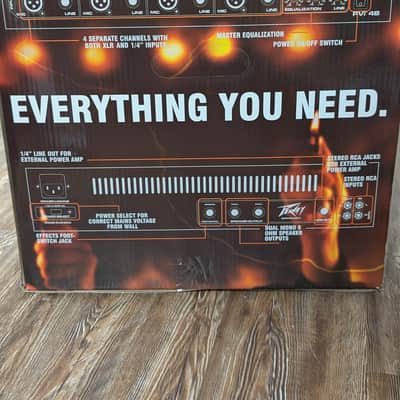 Peavey Audio Performer Pack Complete PA System NEW OLD STOCK. Unopened box image 2