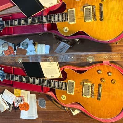 2 Gibson Les Paul Custom Shop GREENY Murphy Lab 3.664g u. 3.669g Tausch und Ratenzahlung möglich. Aus meiner Sammlung - verkaufe meine beiden Gibson Les Paul Custom Shop GREENY Murphy Lab image 19