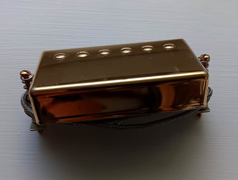 Gibson Burstbucker Pro Gold Finish - Bridge Humbucker PAF Style #2 AL 5 Alnico 5 (Early 2000s) Clean - Wound by PS image 1