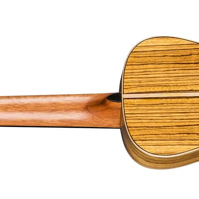 Luna Uke High Tide Concert Zebrawood w/preamp, Help Support Small Business, Buy it Here! image 3