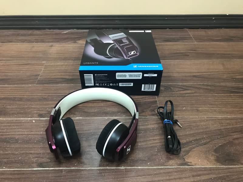 Sennheiser Urbanite On Ear Stereo Wired Headphones Color Plum 506452 image 1