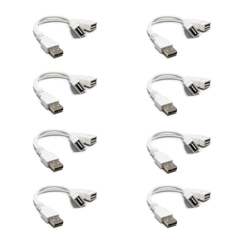 Bundle of 8x Ape Labs USB 2-Way Splitter image 1