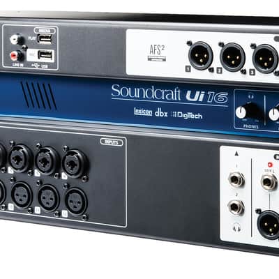 Soundcraft Ui-16 Rackmount 16-Channel Digital Mixer w/ WiFi Router image 3