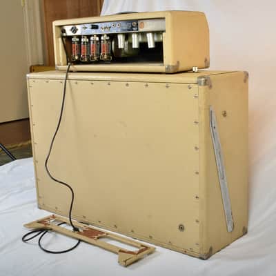 Vintage 1963 Fender Showman Head & Cab w/ Original JBL D130F – Serviced – Local Pickup image 22