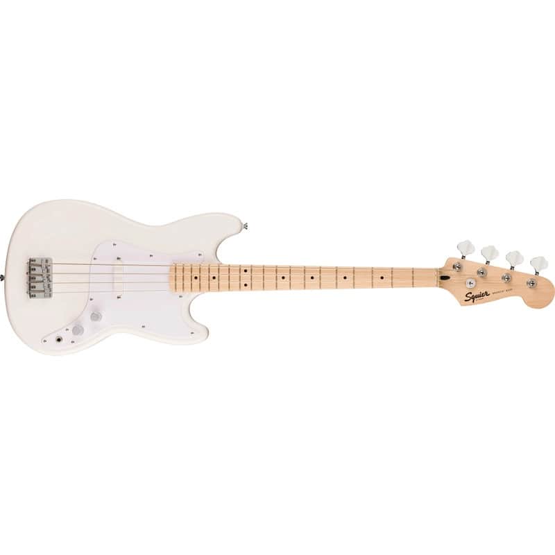 Squier Sonic Bronco Bass Artic White image 1