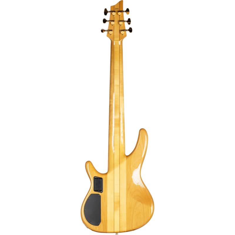 Heartfield DR-6C 6-String Electric Bass Guitar in Natural with