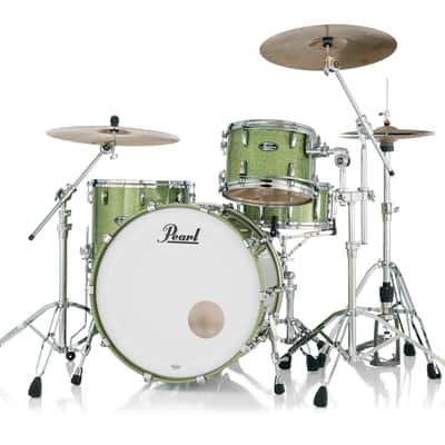 Pearl Masters Maple MM6 3-Piece Drum Shell Pack 24x14 Bass/16x16 Floor/13x9 Tom Shimmer of Oz image 5